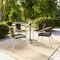 Flash Furniture Round Table Set, 23.5 W, 23.5 L, 27.5 H, Aluminum, Plastic, Rattan, Stainless Steel, Grey TLH-ALUM-24RD-020CHR4-GG - alternate 5