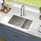 Wrightmaster 28 in. Undermount 16-Gauge Double Bowl Stainless Steel Workstation Kitchen Sink with Bottom Grids ZOR-UX281910A2-64 - alternate 6