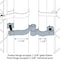 Midwest Air Technologies YardGard 2.4 in. L Galvanized Steel Drive Gate Hardware Set 1 pk 662695 - alternate 7
