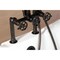 Kingston Brass 7" Center Deck-Mount Clawfoot Tub Faucet with Knurled Handle and Hand Shower, Oil Rubbed Bronze AE8405RKX - alternate 5