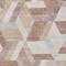 Homeroots 3' X 5' Copper Geometric Washable Indoor Outdoor Area Rug 608052 - alternate 6