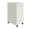 Space Solutions 14.25 in W 3 Drawer Mobile Vertical File Cabinet, Pearl White 24418 - alternate 1