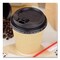 Karat Ripple Hot Cups, 10 oz, Paper, Kraft/White, 500PK C-KRC510 - alternate 4