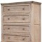 Homeroots 40" Natural Solid Wood Four Drawer Chest 524597 - alternate 4
