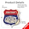 Signmission Jonathan's Garage, 6 inch X 6 inch, Vinyl Decal, 2PK SHI-D-2PACK-6-383-JONATHAN - alternate 4