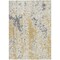 Homeroots 3' X 5' Gold And Ivory Abstract Washable Indoor Outdoor Area Rug 612611 - alternate 6