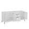 James Martin Vanities Chicago 72in Double Vanity, Glossy White, w/ 3 CM Parisien Bleu Silestone Top 503-V72-GW-FPBL - alternate 8