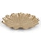 Homeroots 10in Gold Metal Handmade Leaf Trinket Tray 713010 - alternate 1