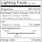 Bulbrite LED Filament, 8.5 Watt Dimmable G25 Light Bulb, Clear Glass Finish, E26 Base, 4000K, 800 Lumens, 4PK 862090 - alternate 8
