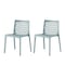Lagoon Milan Resin Stackable Dining Chair with Open Design Back, 2PK 7053B9-SALGS - alternate 1