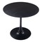 Homeroots 36" Black Wood and Steel Pedestal Base Round Top Dining Table 571410 - alternate 6