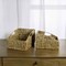 Happimess Havanah Southwestern Hand-Woven Hyacinth Slanted Pantry Baskets with Handles, Natural, 2PK BSK1007A-2SET - alternate 8