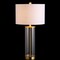 Jonathan Y Collins 29.25" Glass LED Table Lamp, Brass Gold JYL2005A - alternate 9