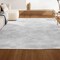 Jonathan Y Cole Modern Minimalist Pinstripe High-Low White/Silver 4 ft. x 6 ft. Area Rug CAR101C-4 - alternate 6