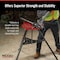 Ridgid Portable Chain Vise For 0.13 to 6 in Metal Pipe, 36 to 48 in H, Folding Leg 36273 - alternate 8