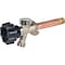 Prier Freezeless Wall Hydrant 400 Series 1/2in MPT X 1/2in Sweat Anti-Siphon Brass Satin Nickel 478-08-BULK - alternate 7