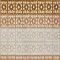 Homeroots 5' X 8' Orange Beige And Ivory Geometric Washable Indoor Outdoor Area Rug 613862 - alternate 6