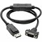 Tripp Lite DPort Cable, 1.2, VGA, Adapter, M/M, 3ft P581-003-VGA-V2 - alternate 6