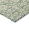 Homeroots 8' X 10' Artichoke Green And Beige Floral Washable Indoor Outdoor Area Rug 603440 - alternate 6