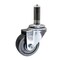 Service Caster 3'' Hard Rubber Wheel Swivel 3/4'' Expanding Stem Caster SCC-EX20S314-HRS-34 - alternate 1