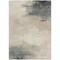 Homeroots 9' X 12' Beige Taupe And Ivory Abstract Washable Indoor Outdoor Area Rug 616848 - alternate 6