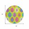 Homeroots 8' Lime Green Pink And Purple Round Southwestern Washable Indoor Outdoor Area Rug 615148 - alternate 4