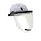 Studson Full Brim Face Shield, Arc Flash Grey Tint 9142003 - alternate 3
