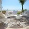 Homeroots 8' Taupe Ivory And Brown Round Damask Washable Indoor Outdoor Area Rug 596401 - alternate 5
