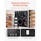 Vevor 8 x 4 ft Slat Wall Paneling PVC Black Garage Slatwall with Modular Design YLP-SS-8B-1 - alternate 7