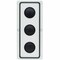 Eaton Tripp Lite series SmartRack Cable Gland Plate for NEMA-Rated Enclosure Cabinets, 3 Ports (2 in.) SRGP2KO - alternate 4