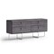 Homeroots 70" Gray Wood Four Drawer Double Dresser 714483 - alternate 1