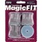 Magic Sliders Magic Fit 1-1/2'' - 1-3/4'' Round Slider, 4PK 24845 - alternate 2