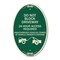 Signmission Do Not Block Driveway 24 Hour Access Required, 12 In X 18 In Architectural, Heavy Gauge Aluminum A-OV-G-1218-24169 - alternate 1