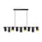 Z-Lite Lumina Matte Black 9 Light Linear Chandelier 7520-9L-MB - alternate 5