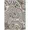 Homeroots 8' X 10' Ivory And Charcoal Geometric Washable Indoor Outdoor Area Rug 631392 - alternate 5