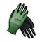 G-Tek Seamless Knit Nylon Glove w/Nitrile Coated MicroSurface Grip on Palm&Fingers, 18Ga, Touchscreen, 12PK 34-400/L - alternate 2