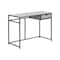 Homeroots 42" Gray and Dark Gray Computer Desk 376543 - alternate 7