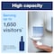Tork Soap/Sanitizer Dispenser, White 571600 - alternate 7