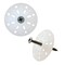 Trufast 1.75 in Plasti-Grip CBW Flat Insulation Washer White Plastic Rigid Foam Board Insulation, 250PK PGCBW-1750-250 - alternate 1