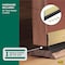 M-D Building Products 36 in. Gold Aluminum and Vinyl Heavy-duty Screw-on Door Sweep 05744 - alternate 6