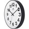 Infinity Instruments Orbit Wall Clock, Black, 12 in 20124BK - alternate 6