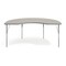 Flash Furniture Commercial Adjustable Height Kidney Activity Table-Standard Legs in LTGY XU-A4872-KIDNY-LTGRY-T-A-GG - alternate 6