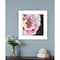 Homeroots Blooms on Black I 1 White Framed Print Wall Art 405112 - alternate 3