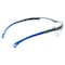 General Electric 01 Series Impact-Resistant Safety Glasses Clear Lens Blue Frame 1 pk GE101C - alternate 4