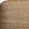 Homeroots 18" Natural Jute Woven Blend Cube Pouf Ottoman 551560 - alternate 6