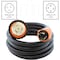 Ac Works Adapter Cord, STW, SS2-50R, L14-30P, 10 ft., Black L1430M50-010 - alternate 5