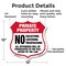 Signmission Private Property Shield Sign No Soliciti, 12 Inch X 12 Inch, Aluminum Metal Sign SHI-A-12-451 - alternate 4