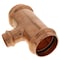 Viega ProPress tee P1 1.5 P2 1.5 P3 0.75 copper 77462 - alternate 3