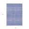 Homeroots 9' X 12' Sky Blue Purple And Ivory Tribal Washable Indoor Outdoor Area Rug 582636 - alternate 7