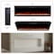 Northwest Electric Fireplace 60 in Wall Mounted with Fire Crackling Sounds & Remote to Adjust LED Flames 80-BEF-60W - alternate 7